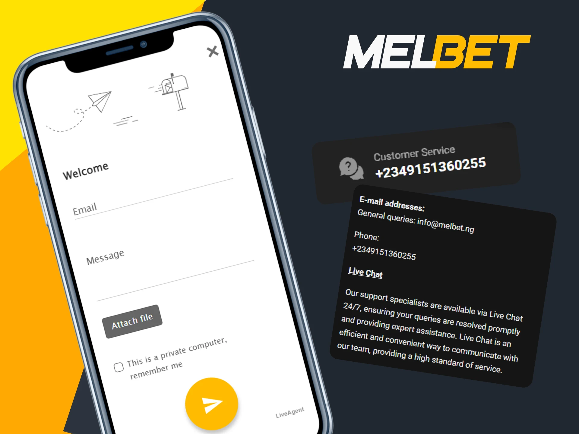 Get reliable support for all your questions on Melbet platoform.