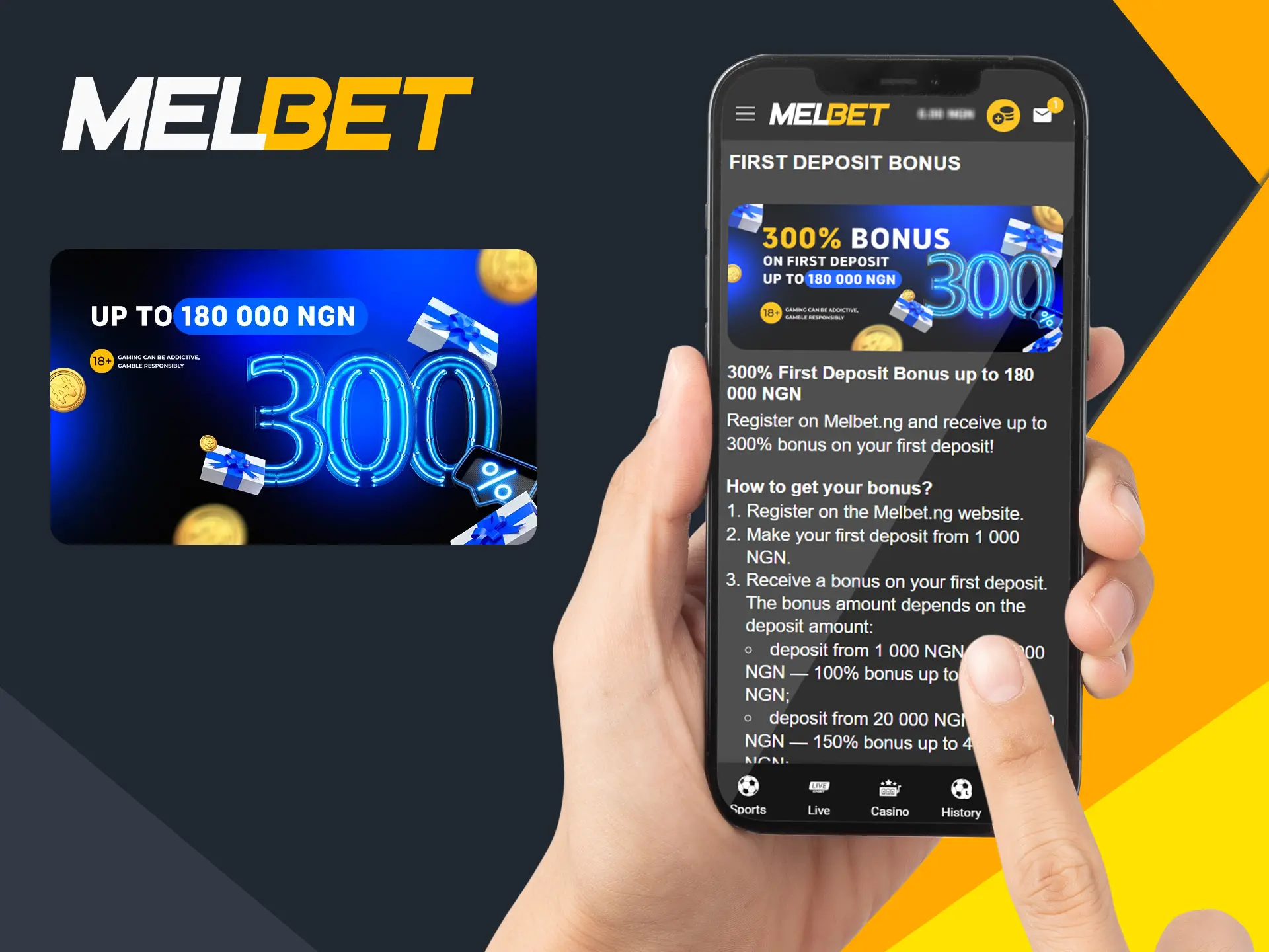 New players at Melbet will receive nice compliments for funding their accounts.