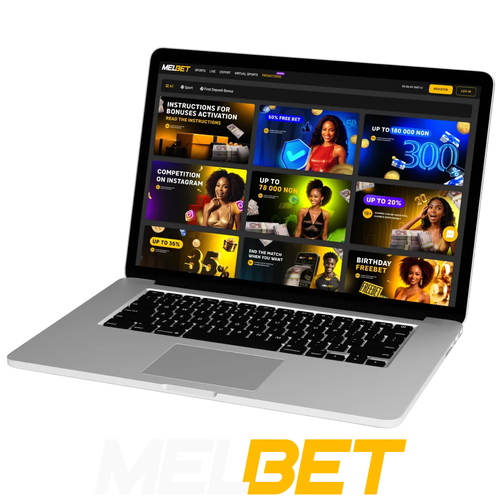 Take advantage of Melbet bonuses and promotions.