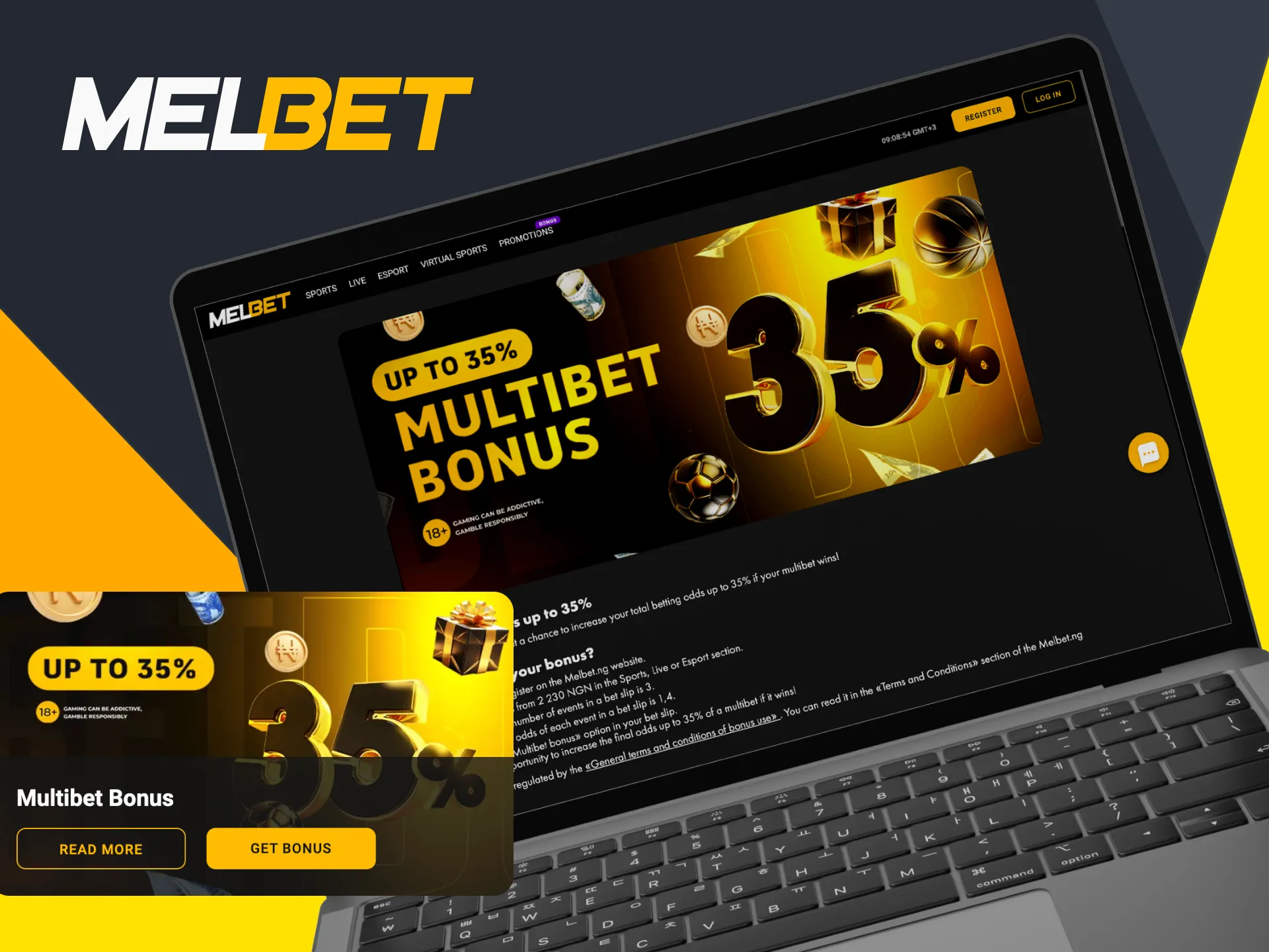 Find out the amount of Melbet Multibet bonus.