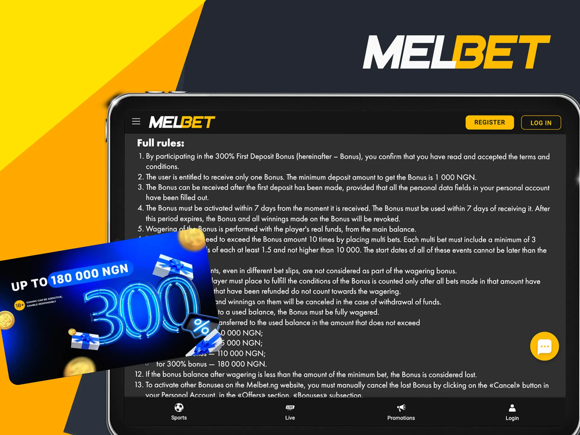 Melbet bonus wagering requirements.