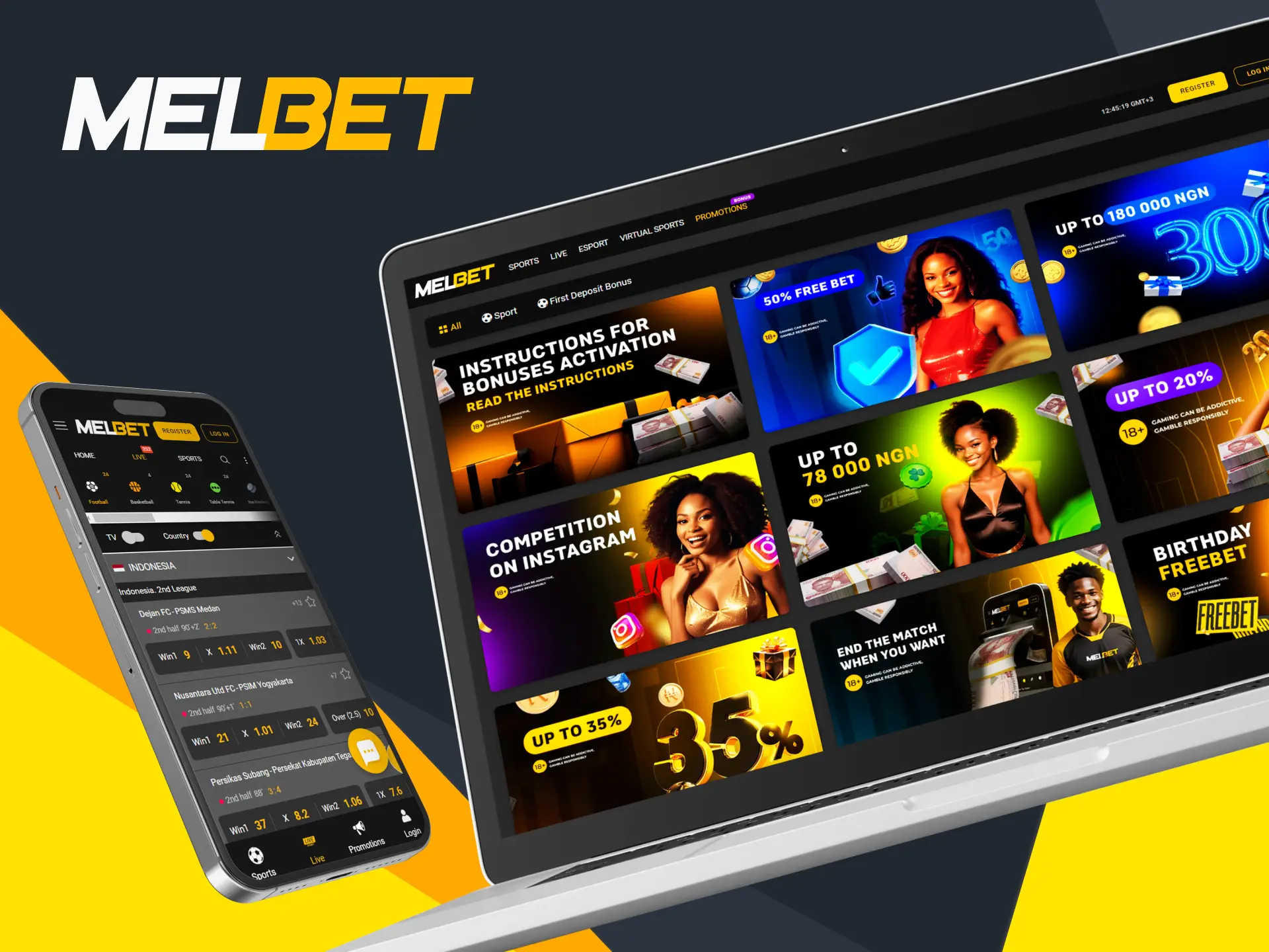 Melbet has its positives due to its good optimization.