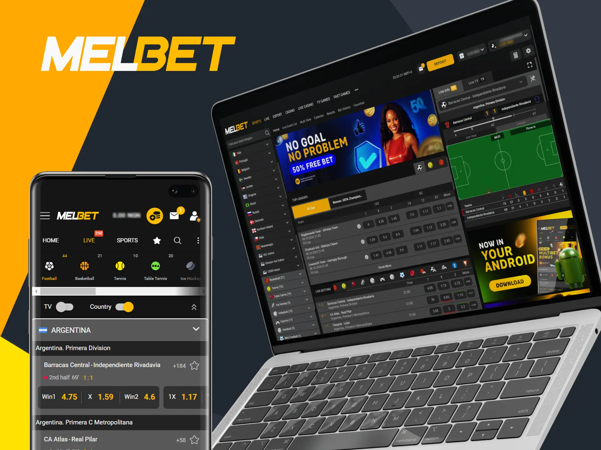 If you are not new to betting, this type will help you get used in Melbet.