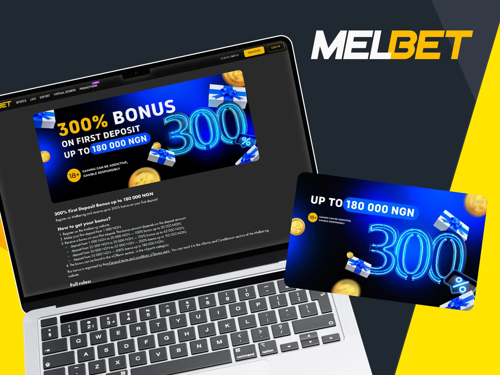 Enjoy on Melbet's unique Nigerian site that provides only verified providers.