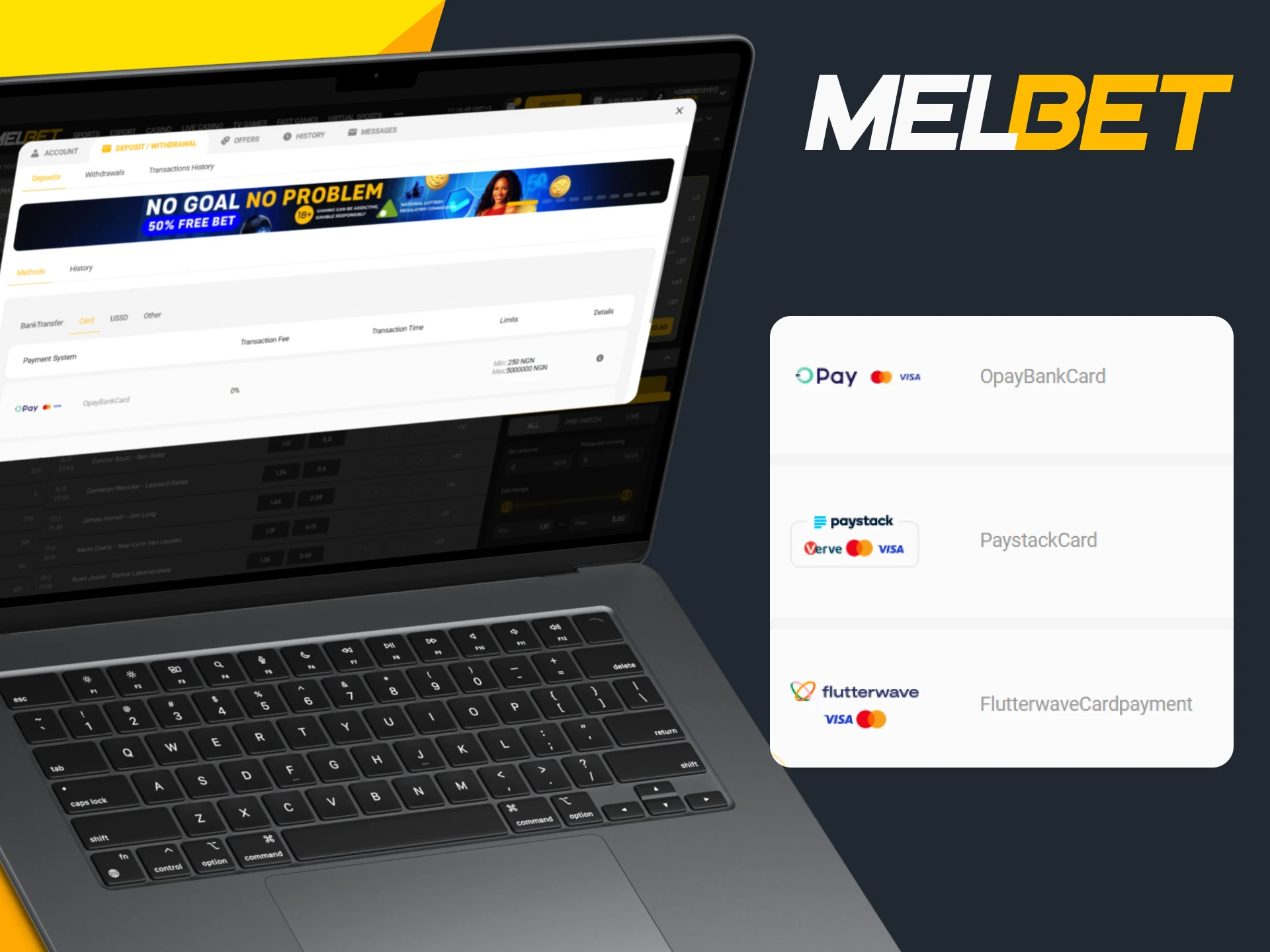 Use various payment methods at Melbet and place bets on darts.