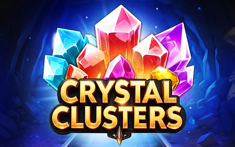 Win by collecting groups of crystals in Crystal Clusters at Melbet.
