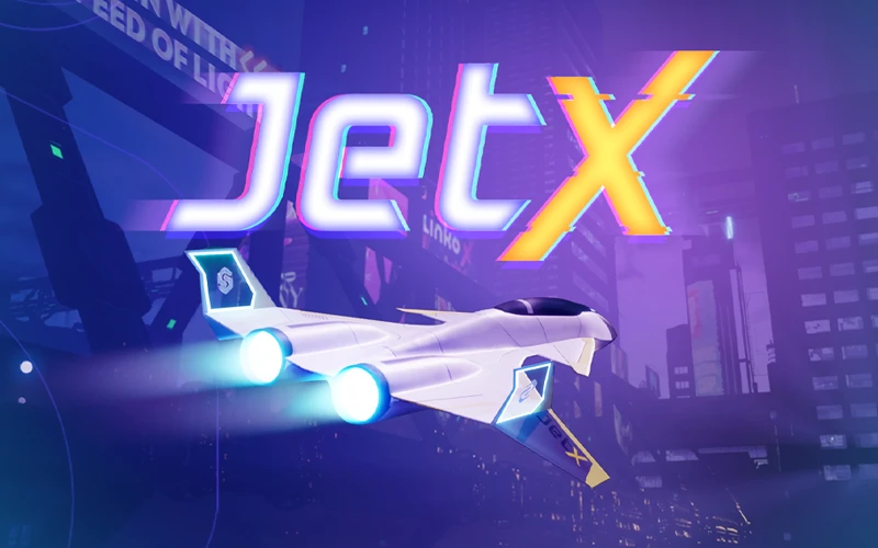 Keep an eye on the multiplier until the plane crashes in JetX at Melbet.