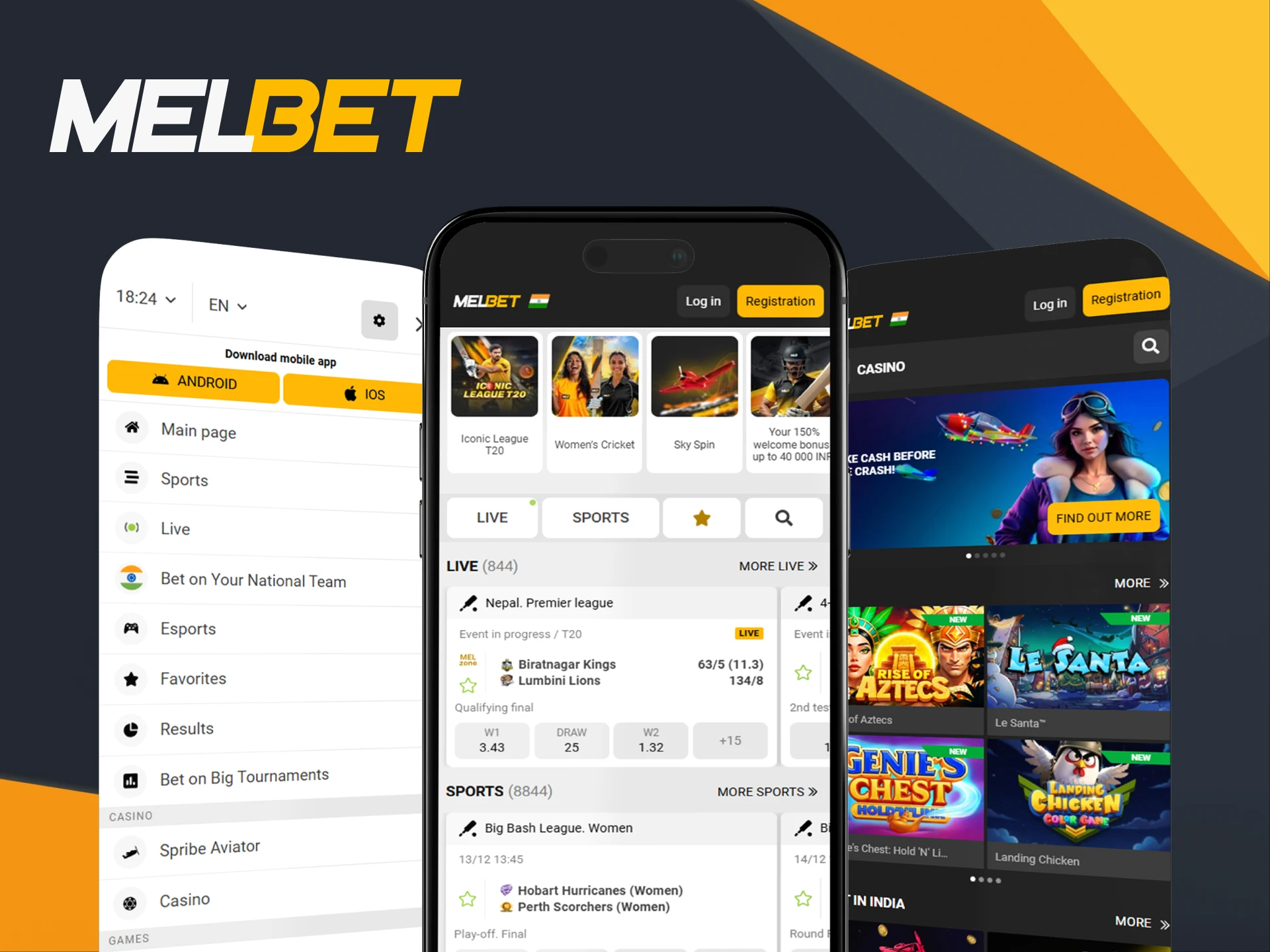View the comprehensive overview of the Melbet mobile application features.