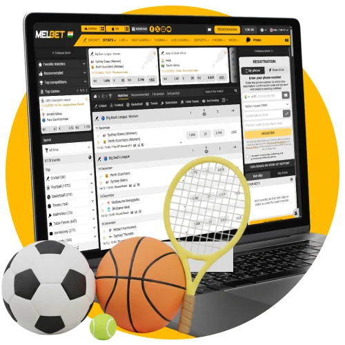 Enjoy betting on a variety of sports at Melbet.