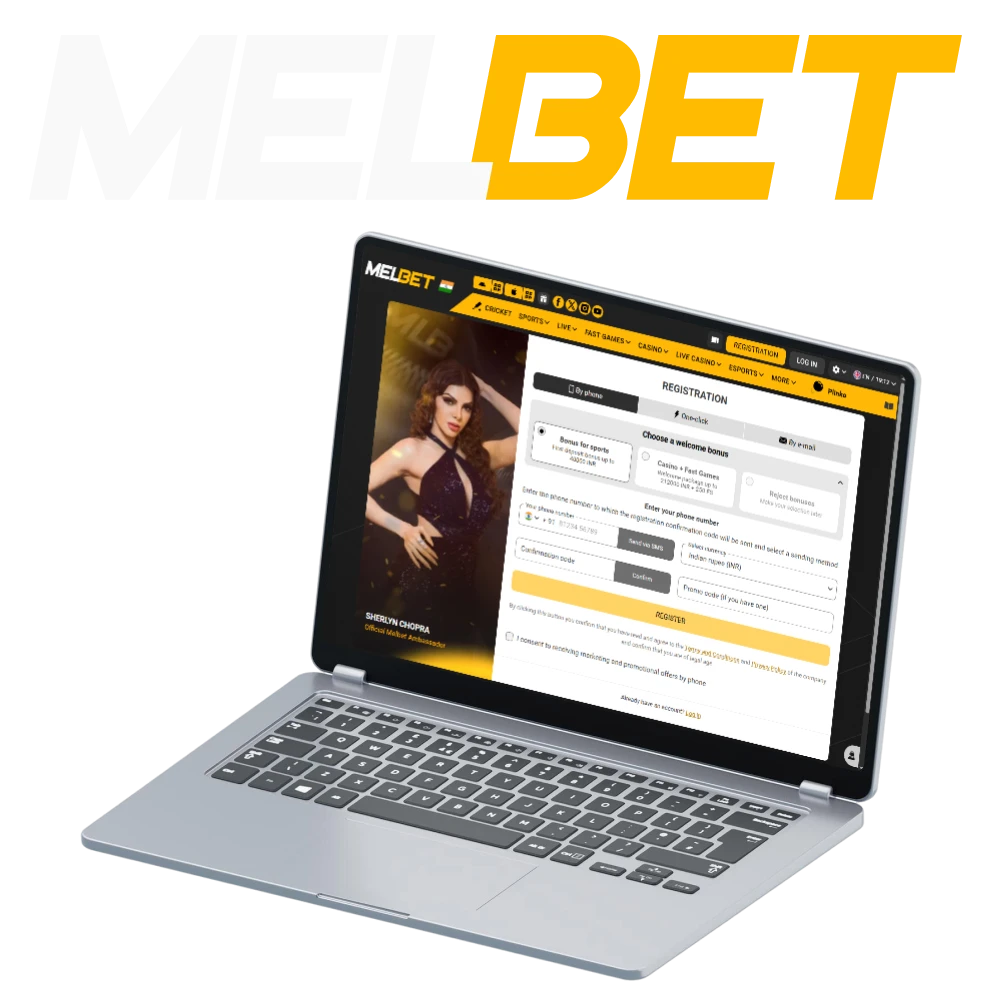 Start betting after completing your Melbet registration.