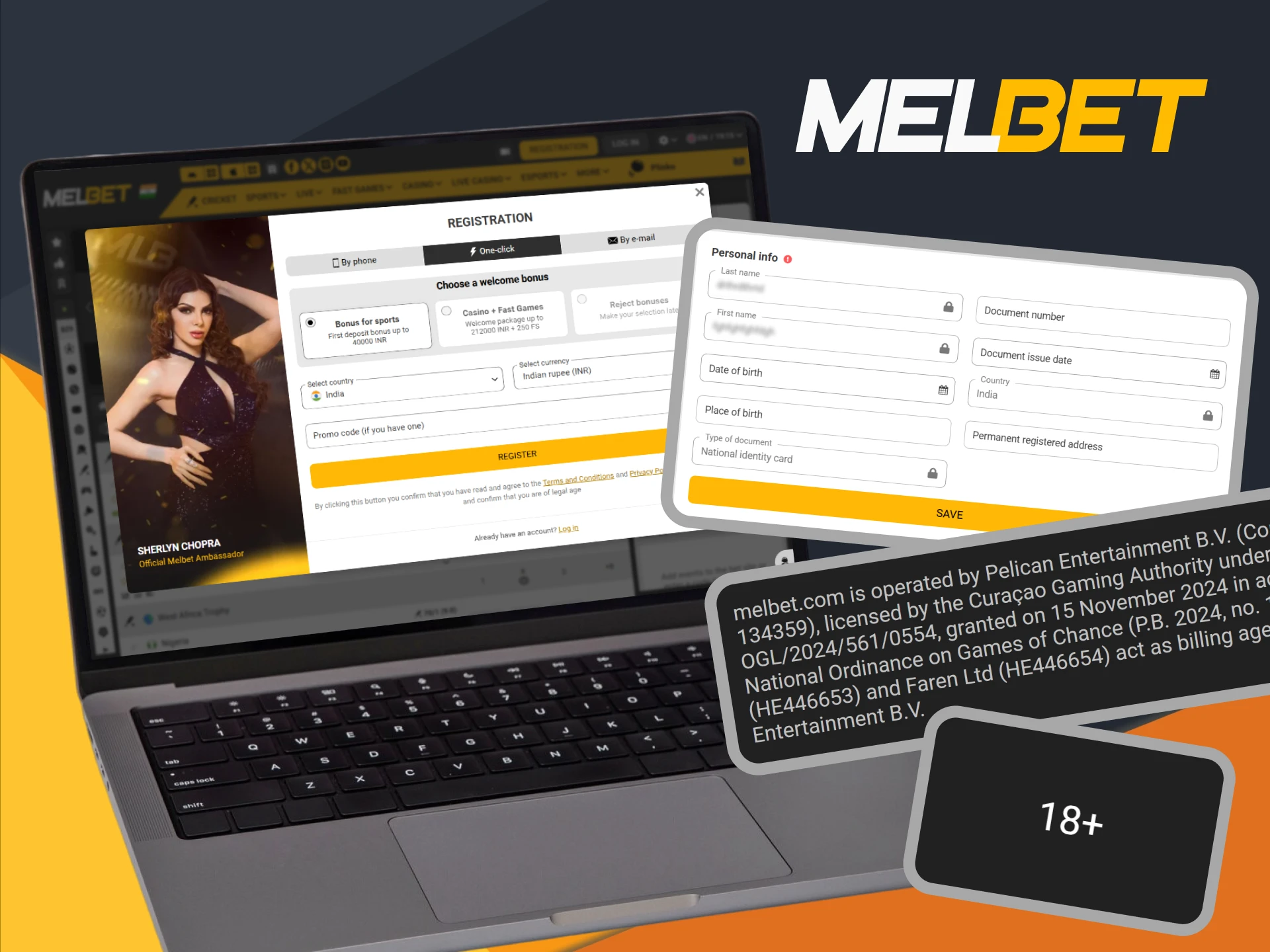 Check the requirements for registration on Melbet.