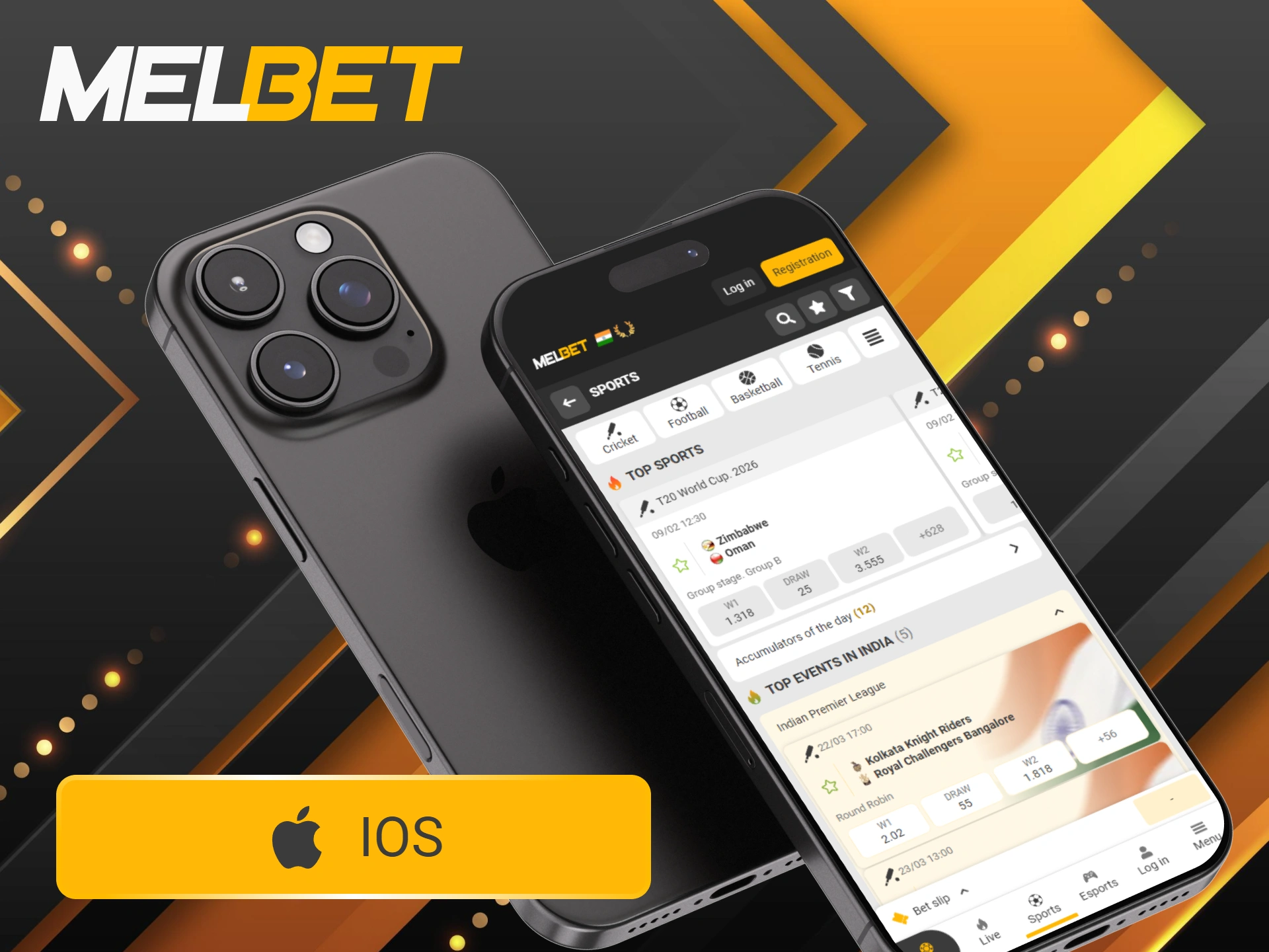Add the Melbet pwa version for ios to your home screen today.