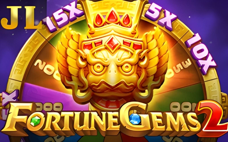 Trigger multipliers and free spins in Fortune Gems 2 at Melbet India.