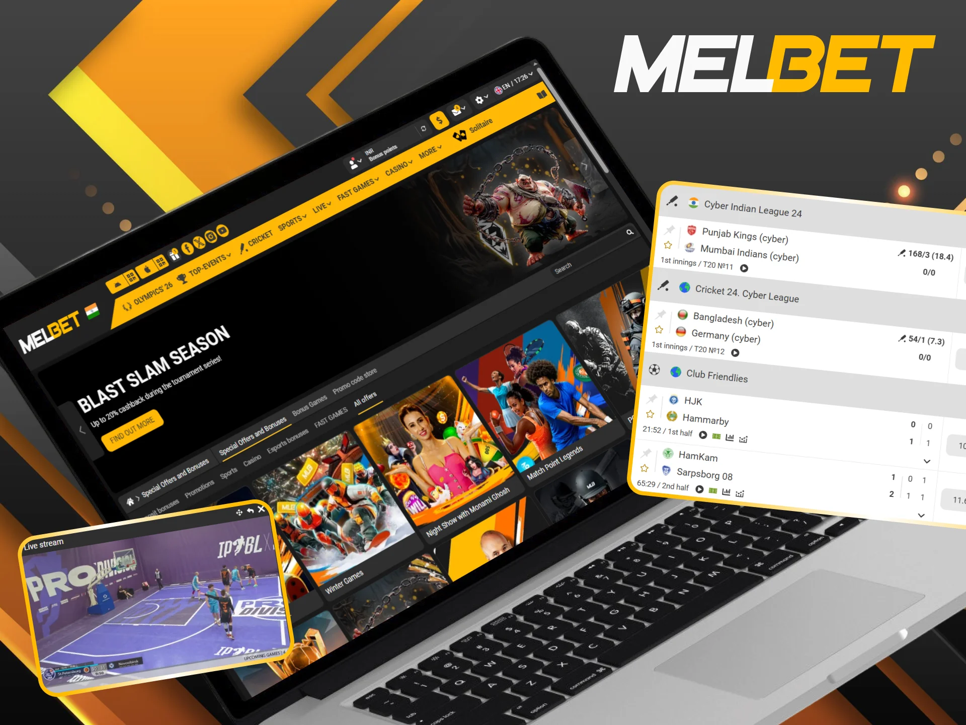 Claim profitable Melbet bonuses for live betting to boost your balance.