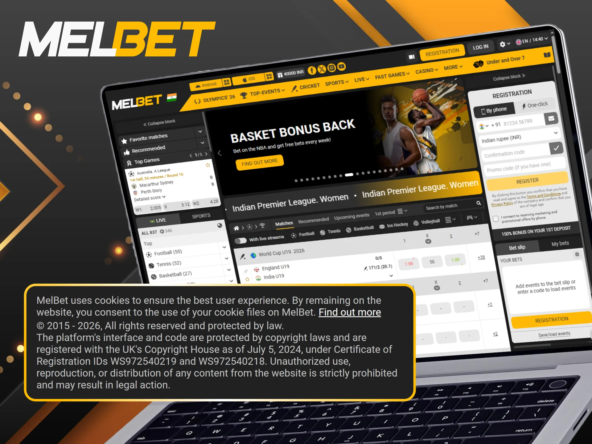 Verify the official Melbet license to ensure a safe and legal betting experience.