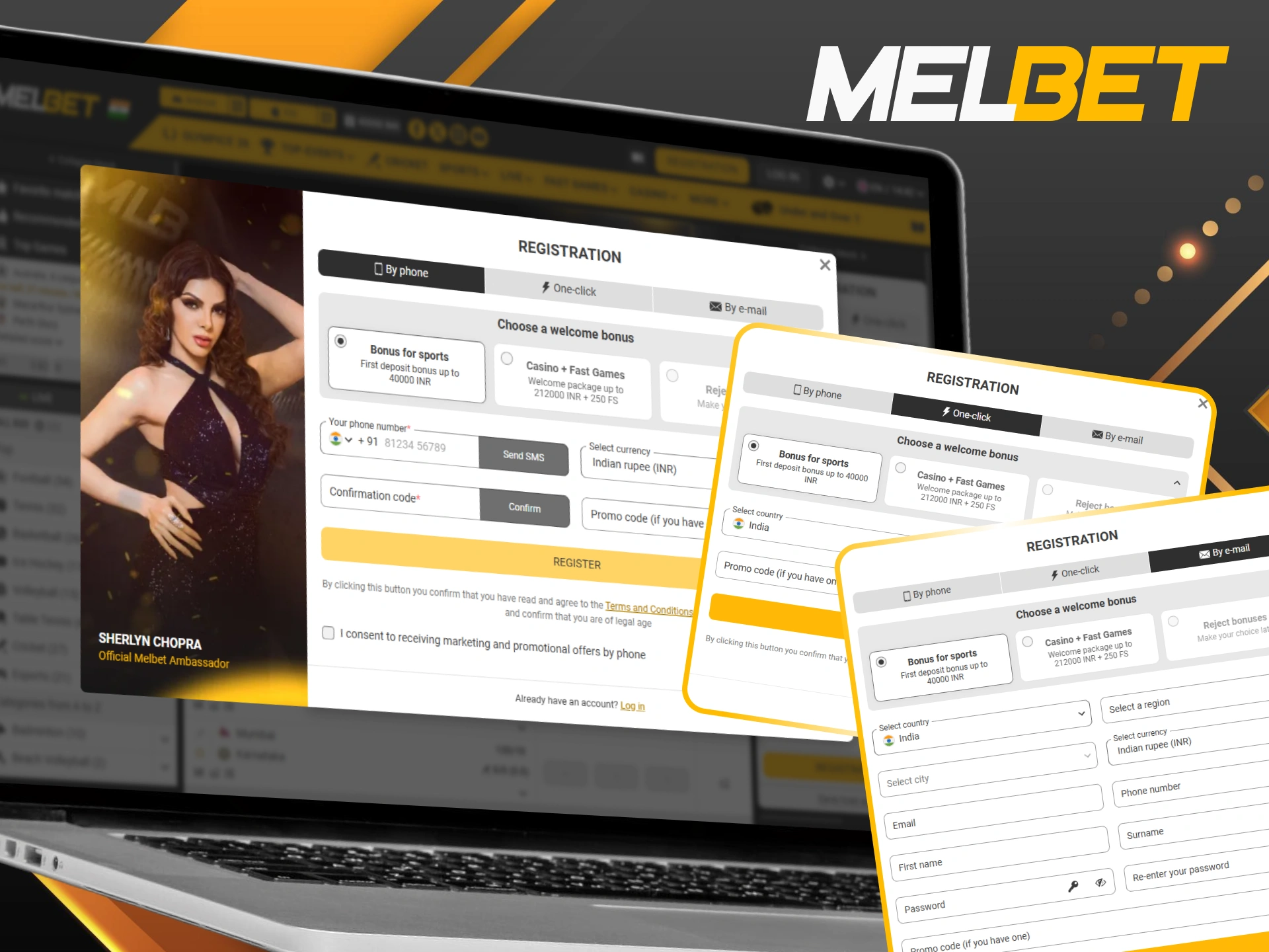 Complete your Melbet registration today to access exclusive features and games.