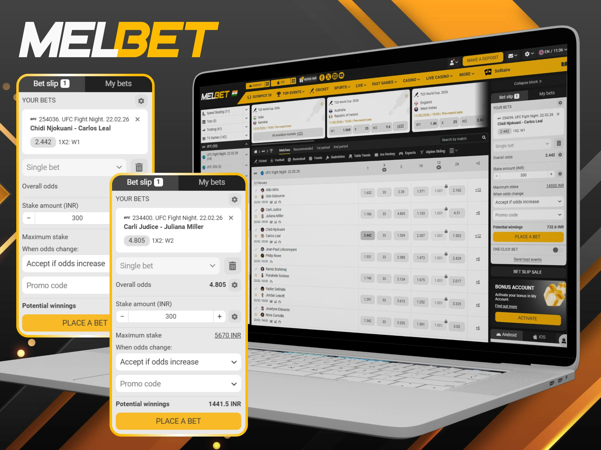 Read detailed instructions on how to bet on UFC matches profitably.