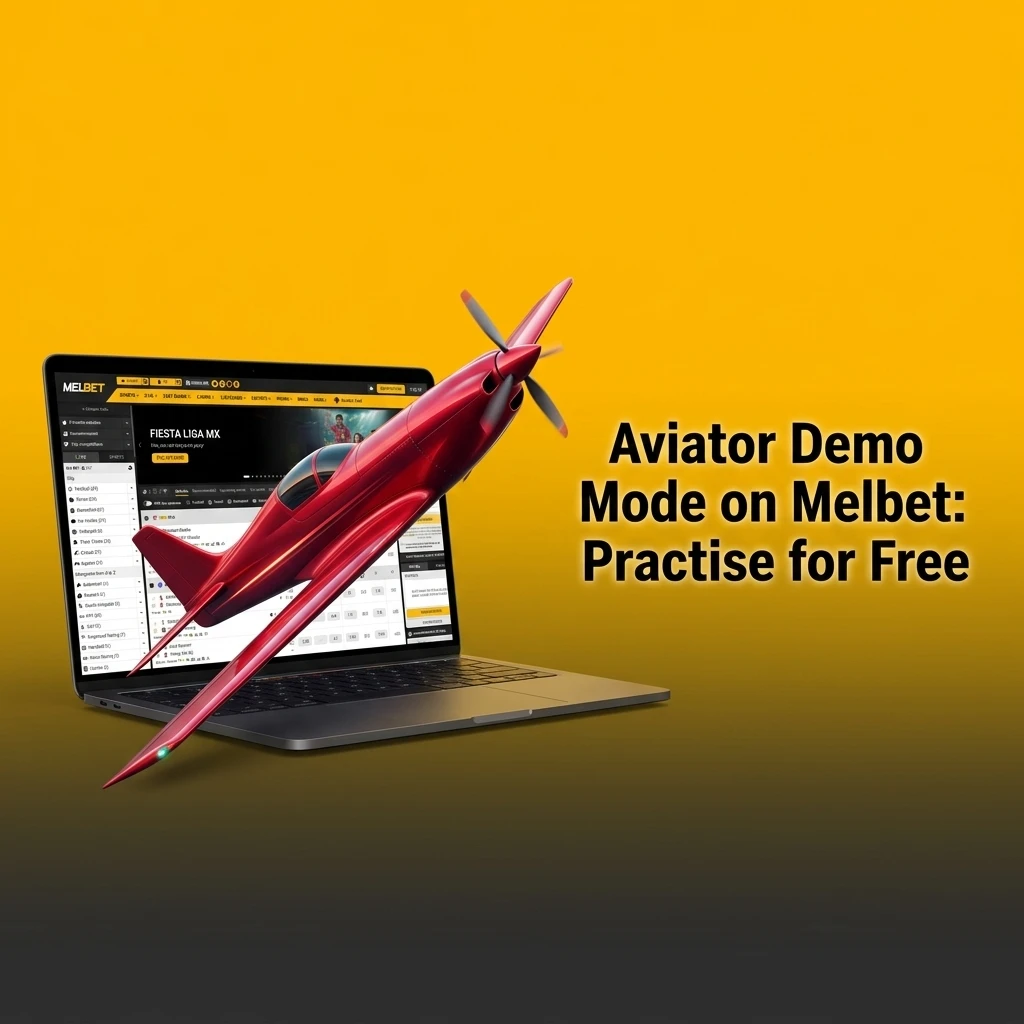 Aviator demo mode on Melbet lets you practise free with virtual credits, full features, and no account required.