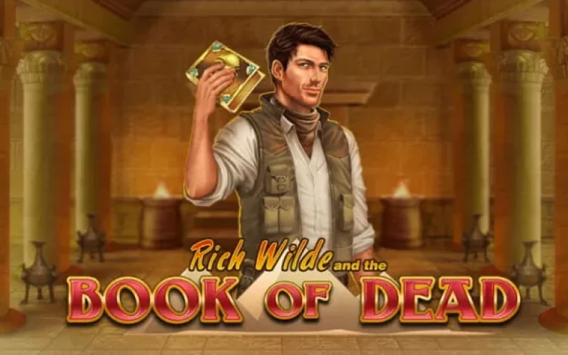 Spin Book of Dead slot at Melbet and chase ancient treasures.