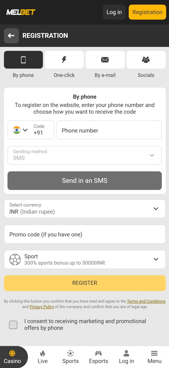 Complete Melbet registration quickly and access your account instantly.