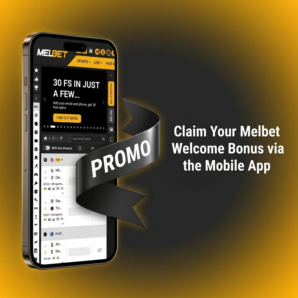 Melbet mobile app welcome bonus claim steps on Android and iOS with 750 INR minimum deposit