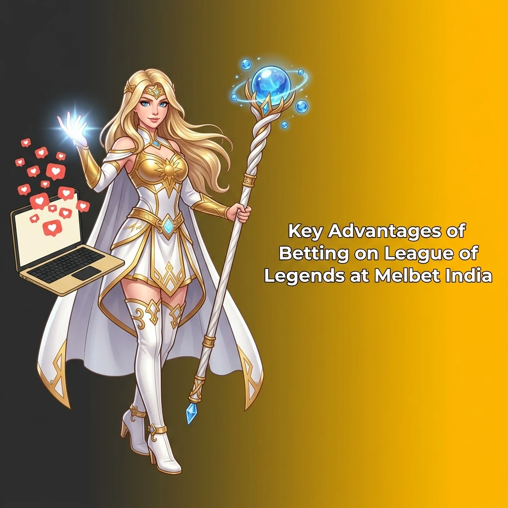 Melbet India LoL betting advantages including bonuses, UPI payments, competitive odds, and mobile app features