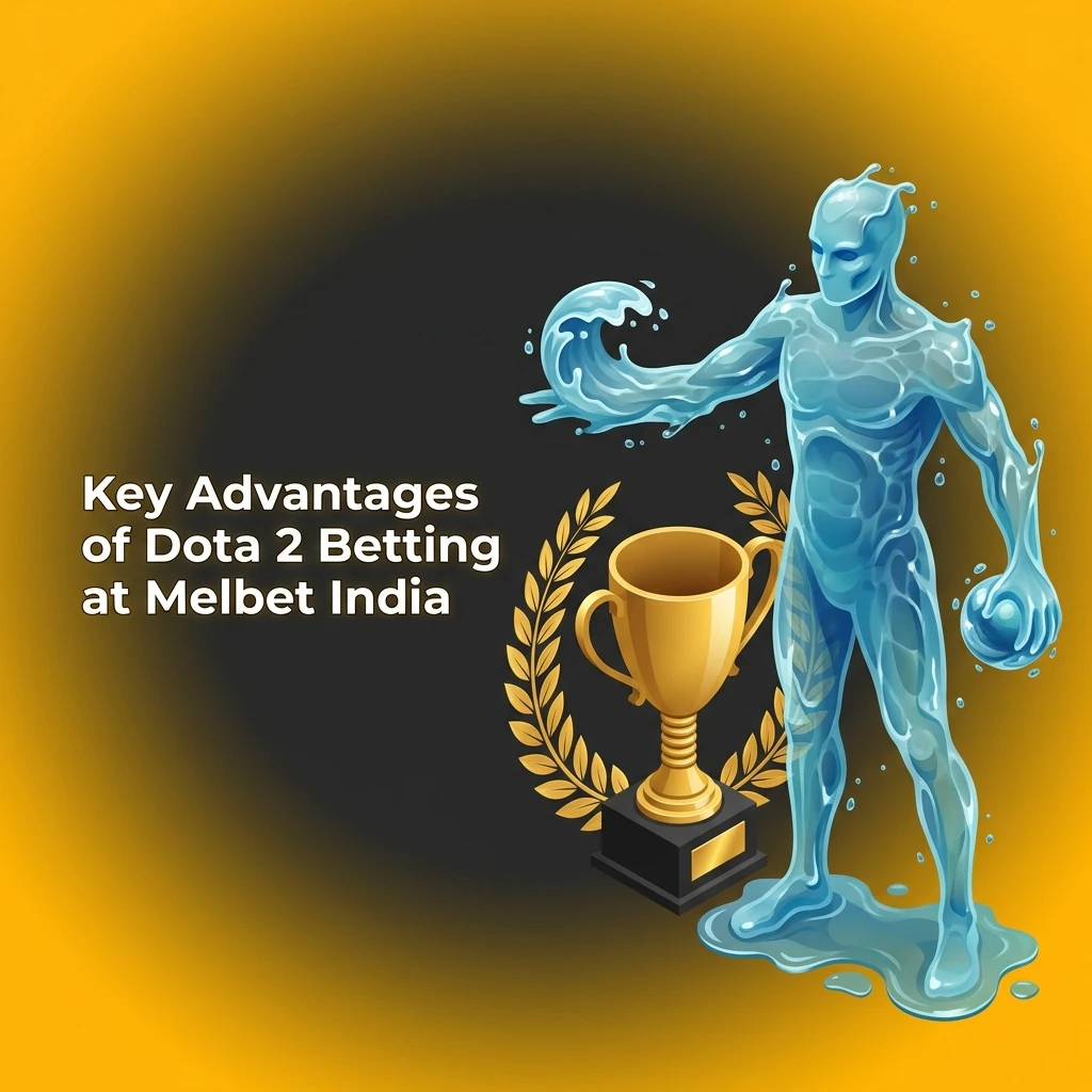 Melbet India Dota 2 betting advantages including bonuses, UPI payments, mobile app, and competitive odds
