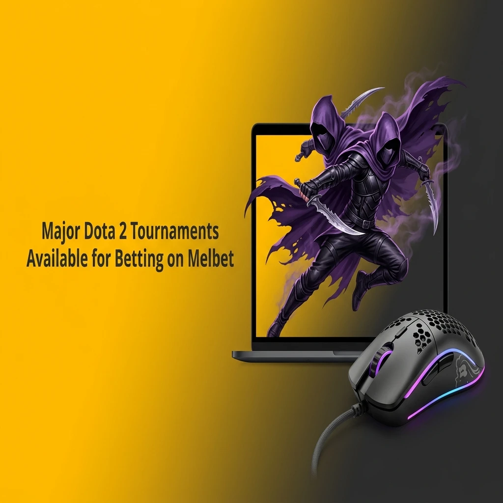 Melbet betting options for major Dota 2 tournaments including The International, ESL, PGL, and BLAST events