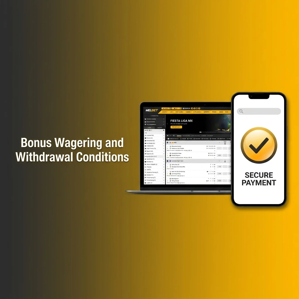 Bonus wagering and withdrawal conditions showing sports, casino bonus rules, free spins, expiry and fund transfer details